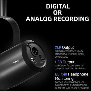 Debra Audio MV7 Anchor Mic Professional Live Recording Dubbing Dynamic Wired Handheld Noise Cancelling Lightweight Microphone - Product Image 4