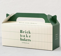 Boîtes d'emballage en papier personnalisées avec logo, écologiques, de qualité alimentaire, imprimées, pliables, pour gâteaux, biscuits, pain, pâtisseries, beignets, macarons