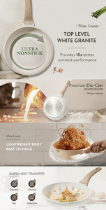 <span class=keywords><strong>Set</strong></span> di Pentole e <span class=keywords><strong>Padelle</strong></span> da 8 Pezzi Più Venduto dal Design Moderno <span class=keywords><strong>in</strong></span> Alluminio con Rivestimento Antiaderente Effetto Granito e Marmo per la Cucina - Product Image 5