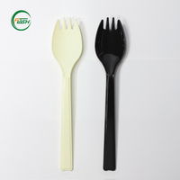 Sterke, wegwerp plastic vorken voor fruit, salade, taart, dessert, feestjes, bruiloften, hoge kwaliteit, duurzaam, gekleurd.