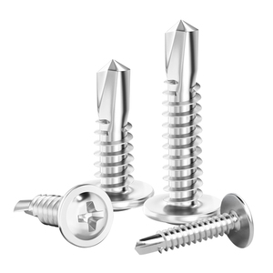 Nhà sản xuất của giàn Phillips đầu tự khoan vít kẽm mạ/Oxit Đen/mạ kết thúc làm cho Nhựa/đồng thau - Product Image 5