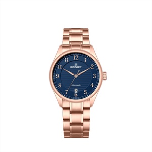 Montre habillée décontractée de luxe de marque supérieure japonaise automatique NH35/NH36 avec cristal saphir et acier inoxydable et cuir à vendre - Product Image 3