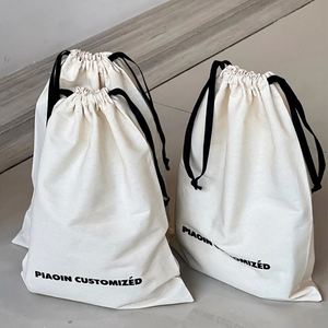 Wholesale Organic Cotton Drawstring Storage Bag Reusable <b>Canvas</b> Gift Pack Pouch for Crafts Stickers Candles Photo <b>Frames</b> - Product Image 1