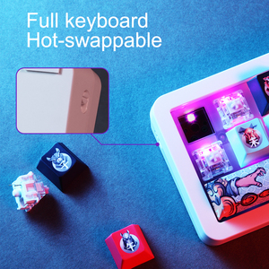 Teclado Mecánico Portátil Darmoshark SK16 QMK Mini Gaming, Tri-Modo, Intercambiable en Caliente, 16 Teclas - Product Image 2