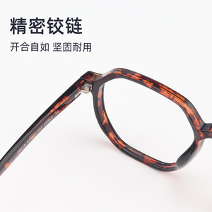 Monture de lunettes unisexe ovale en TR90 52-20-147, légère, monture complète, verres en résine, double usage, origine Danyang - Product Image 5