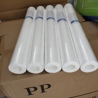Cartouche Filtrante à Sédiments en PP, Coton Soufflé-Moulé en PP 20 Pouces Jumbo 5 Microns pour Pré-filtration des Eaux Pures Chimiques et LCD