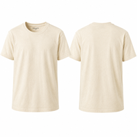 Fabricant de t-shirts en coton biologique sur mesure, certifiés GOTS, doux, respirants, col rond, manches courtes, marque privée, t-shirt homme durable
