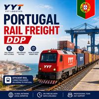 Pengiriman Ekspres Kereta Api Tiongkok ke Portugal DDP Door to Door Freight Forwarder USA DDP DDP USA DDP Pengiriman USA