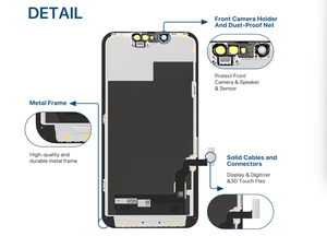 En stock, redonnez vie à votre mini <span class=keywords><strong>iPhone</strong></span>, écrans LCD pour téléphone portable, kit de réparation d'écran TFT 13, affichage cristallin pour <span class=keywords><strong>iPhone</strong></span> - Product Image 4