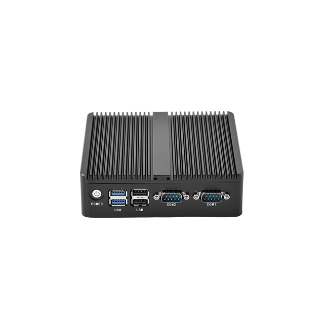 Liverdol Vibration/Shock Resistant Embedded Computer Mini PC Box DC 12~24V Input 8GB/128GB Stock for Vehicle and Marine Use