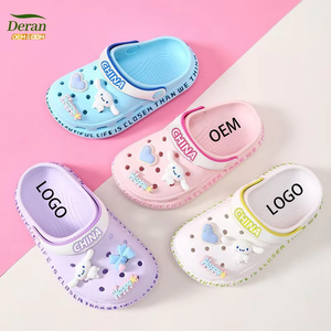 DERAN OEM Echo <span class=keywords><strong>sabots</strong></span> vente en gros nouveau Style chaussures de jardin pour enfants garçons et filles dessin animé été pantoufles haute qualité enfants - Product Image 1
