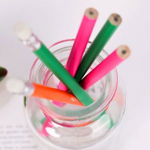 Wholesale Custom Decorative Wooden Pencil 4-Color Printing Gel <b>Pens</b> with Custom Logo for Promotional Advertising Gift - Product Image 5