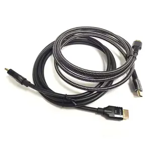 HDTV 1.8M 2M 5M 15M HDMI Male to DP Adapter Cable 4K 8K UHD Output HDMI to DP Cable