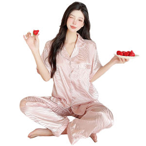 محاكاة نمط حمار وحمار وحمار وحمار وحمار وحمار وحشيّ جديد للربيع والصيف سروال طويل غير رسمي بإحساس عالٍ من الملابس المنزلية - Product Image 1