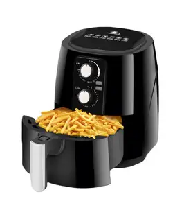 Air Fryer Forno 5L Grande Inteligente Inteligente Smokeless Torrada Elétrica Fritadeira Profunda cozinha Oil-free Energy-saving Hot Air Fryer