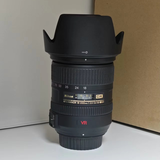For Compatible Full Frame E Mount Zoom Lens 18-200mm F/3.5-5.6G ED VR Auto Focus 72mm Filter Size