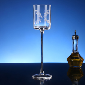 Copa de Vino Tinto y Blanco Estilo Campestre, Más Vendida, 150 ml de Capacidad, Marca SXTB, Cristalería para Bar - Product Image 2