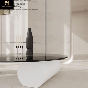 Nordic Ins <span class=keywords><strong>tavolino</strong></span> da <span class=keywords><strong>salotto</strong></span> in <span class=keywords><strong>vetro</strong></span> trasparente minimalista <span class=keywords><strong>tavolino</strong></span> da <span class=keywords><strong>salotto</strong></span> geometrico - Product Image 5