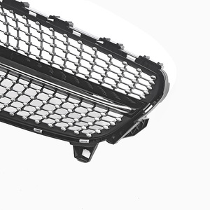 กระจังหน้าลายดาว Mercedes-Benz A-Class W176 วัสดุ ABS อะไหล่เปลี่ยนกันชนหน้า - Product Image 5