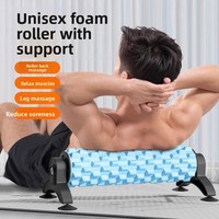 Changfeng Yoga Schaumstoffrolle mit Saugnapfhalterung für Muskelentspannung, Professionelles Massage- und Faszien-Yoga-Zubehör