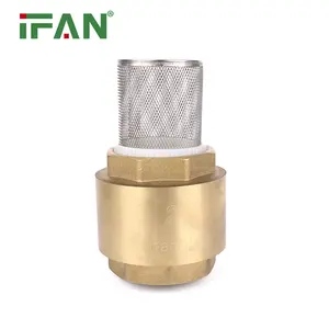 IFAN Venda por atacado de bomba de água de latão válvula de retenção de oscilação válvula de retenção de refluxo de latão
