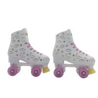 Patins à roulettes légers pour sports de plein air avec roulements Abec-7, design mignon avec strass et roues en PU