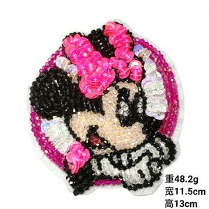 Nouvelle perle <span class=keywords><strong>tissu</strong></span> sac décoration dessin animé animal bricolage vêtements accessoires pouding pâte - Product Image 6