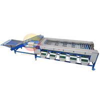 Automatische continue rollen aardappel sorteermachine met aanpasbare borstelreiniging voor fruit diameter sortering