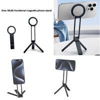 Support magnétique multifonctionnel Great Roc M11 pour téléphones et tablettes, en alliage d'aluminium et acier au carbone, pour bureau et lit