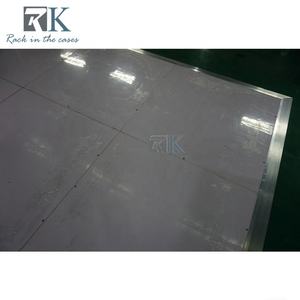 Pista de baile para decoración de bodas pistas de baile portátiles de alto brillo blancas - Product Image 5