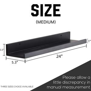 Estante de Pared, Mueble de Almacenamiento Colgante, Metal Antiguo, Estilo Industrial <span class=keywords><strong>Vintage</strong></span> Rústico, Madera Maciza, Estantes Flotantes de Pared para Colgar en la Pared - Product Image 3