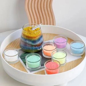 Peinture de sable faite à la main aromathérapie bougie votive colorant liquide perle cire couleur particule pour mariages nouvel an bars-vente en gros - Product Image 6