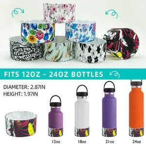 Nouveau couvercle inférieur de tasse antidérapant et anti-brûlure Botte de pare-chocs en silicone - Product Image 4