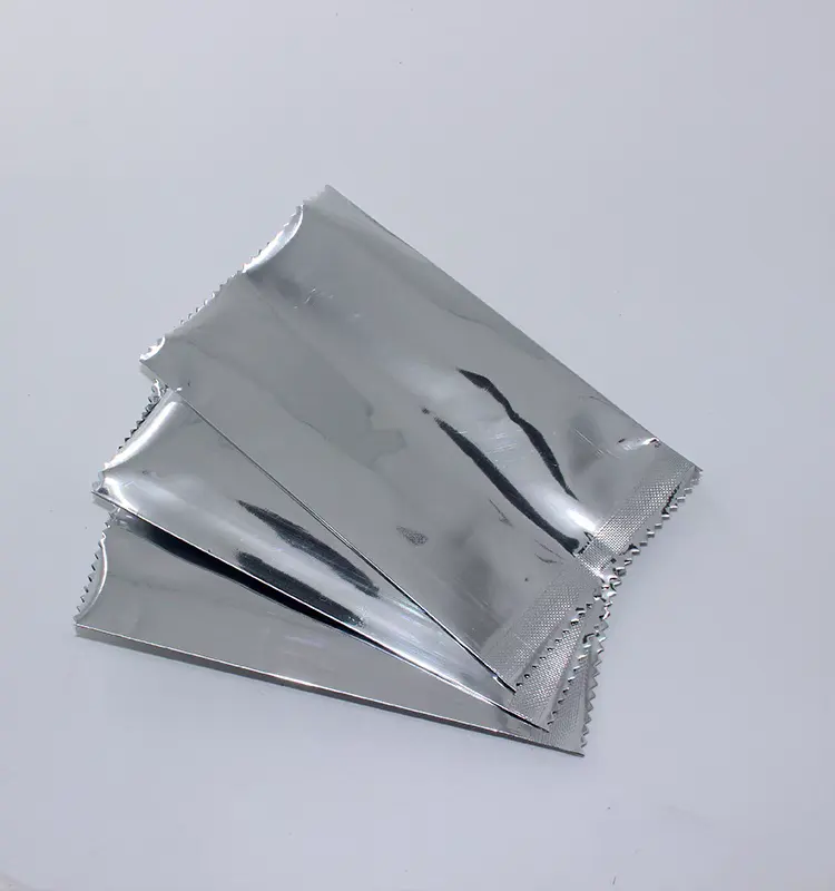 Custom Printed Middle Sealing Package Snack Chips Plastic Sachet Back Side Seal Pouch Pillow Mylar Bag Candy Soap Packaging Bag