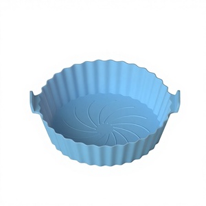 Stampi in <span class=keywords><strong>Silicone</strong></span> Personalizzati per Friggitrici ad Aria, Resistenti alle Alte Temperature, Antiaderenti, per Torte e Dolci - Product Image 1