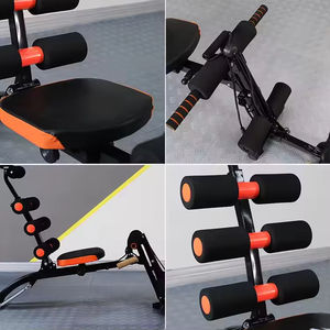 Banc de musculation polyvalent et réglable pour sit-ups, banc inclinable et plat, banc multifonctionnel pour hyperextension dorsale, chaise romaine - Product Image 5