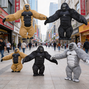 <span class=keywords><strong>Costume</strong></span> de Mascotte <span class=keywords><strong>Gonflable</strong></span> Géant Gorille King Kong de Haute Qualité pour Jeu de Rôle 2m 2.6m 3m – <span class=keywords><strong>Costume</strong></span> de Gorille <span class=keywords><strong>Gonflable</strong></span> de Dessin Animé <span class=keywords><strong>Pas</strong></span> <span class=keywords><strong>Cher</strong></span> - Product Image 4