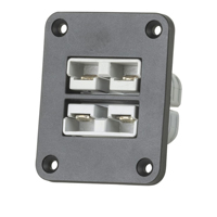 Support de montage double pour panneau de couverture, connecteur d'alimentation 50 ampères