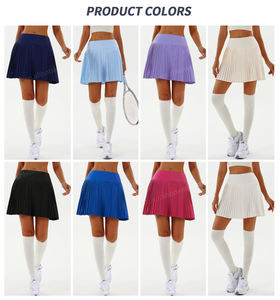 Hoch taillierter Plissee-Tennis rock für Frauen New Fashion Golf Skorts Adult Athletic Workout Yoga Laufen Sport Sport begeisterte - Product Image 3