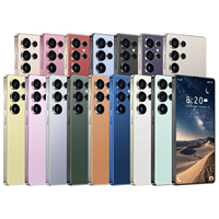 Nuevo Teléfono Inteligente S25Ultra 5G 2025, Diseño Internacional, CPU de Cuatro Núcleos, Doble SIM, Pantalla HD, 108MP, 90Hz, Procesador MTK, Juegos, Reconocimiento Facial