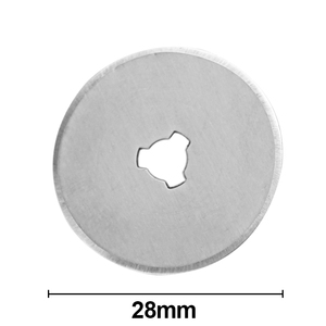 Durable Sharp Stainless Steel 10pcs 28mm Rotary Cutter Blades for Fabric Paper Leather Craft Patchwork <strong>Sewing</strong> Quilting - Product Image 2