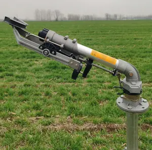 Arroseur réglable à 360 degrés pour système d'irrigation par aspersion Grand pistolet de pluie en métal Arroseur de jardin