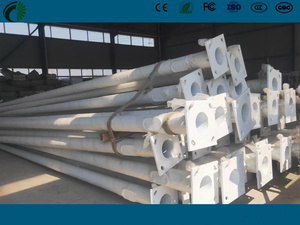 Farola Solar/led/alta/mástil/ILUMINACIóN/lámpara redonda/cónica poligonal <span class=keywords><strong>octagonal</strong></span> Q235/345, poste de acero caliente/inmersión/galvanizado 50 para jardín - Product Image 6