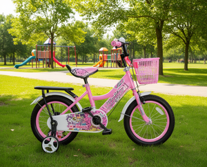 Bicicletta Warrior per bambini da 12 pollici con rotelle e cestino per età 2-5 anni, uso esterno - Product Image 2