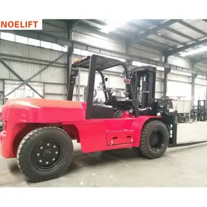 Mesin pengangkat baru tugas berat 10 t 10 Ton mesin truk beban Forklift Diesel