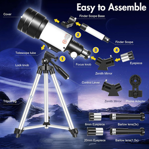 70400 Monocular Telescope 525X Magnification Astronomy Observation Kids Use - Product Image 4