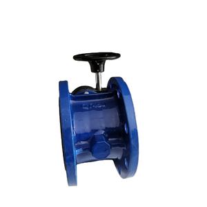 صمام فراشة يدوي من الحديد الزهر المرن مع حشوة مطاطية EPDM، متوفر بأحجام من DN50 إلى DN300، يمكن تخصيصه لأغراض السلامة والموثوقية - Product Image 2