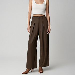 2025 printemps nouvelles femmes travail banlieue pantalons décontractés affaires tempérament ample décontracté formel costume <span class=keywords><strong>pantalon</strong></span> - Product Image 4