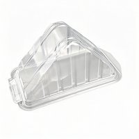 Boîte d'emballage triangulaire transparente en PET écologique personnalisée avec procédé blister, logo et forme sur mesure OEM/ODM pour chips de pommes de terre