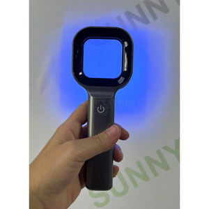 Lampe en bois pour animaux de compagnie Examen de la peau Détecteur de champignons Vitiligo Pityriasis Versicolor Détecteur de mélasma Lampe à bois vétérinaire - Product Image 2